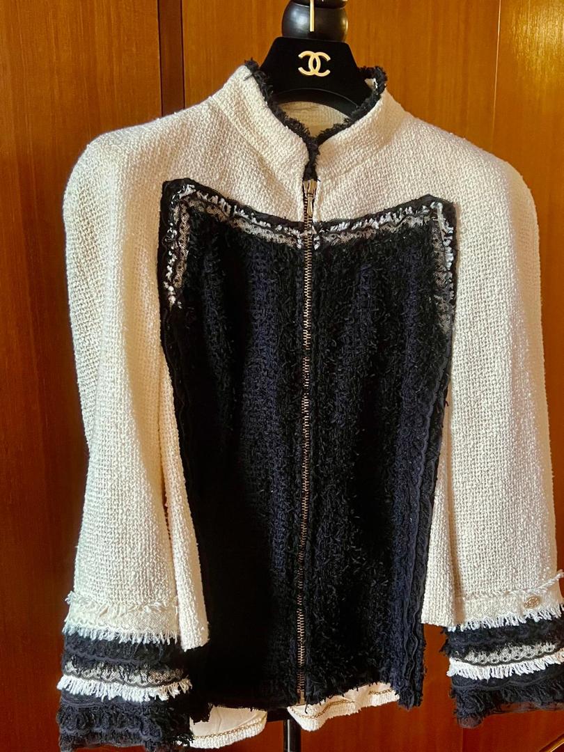 CHANEL SPRING 2010 BICOLOR JACKET