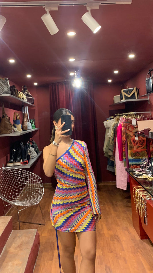 ALEXIS ONESLEEVE DRESS