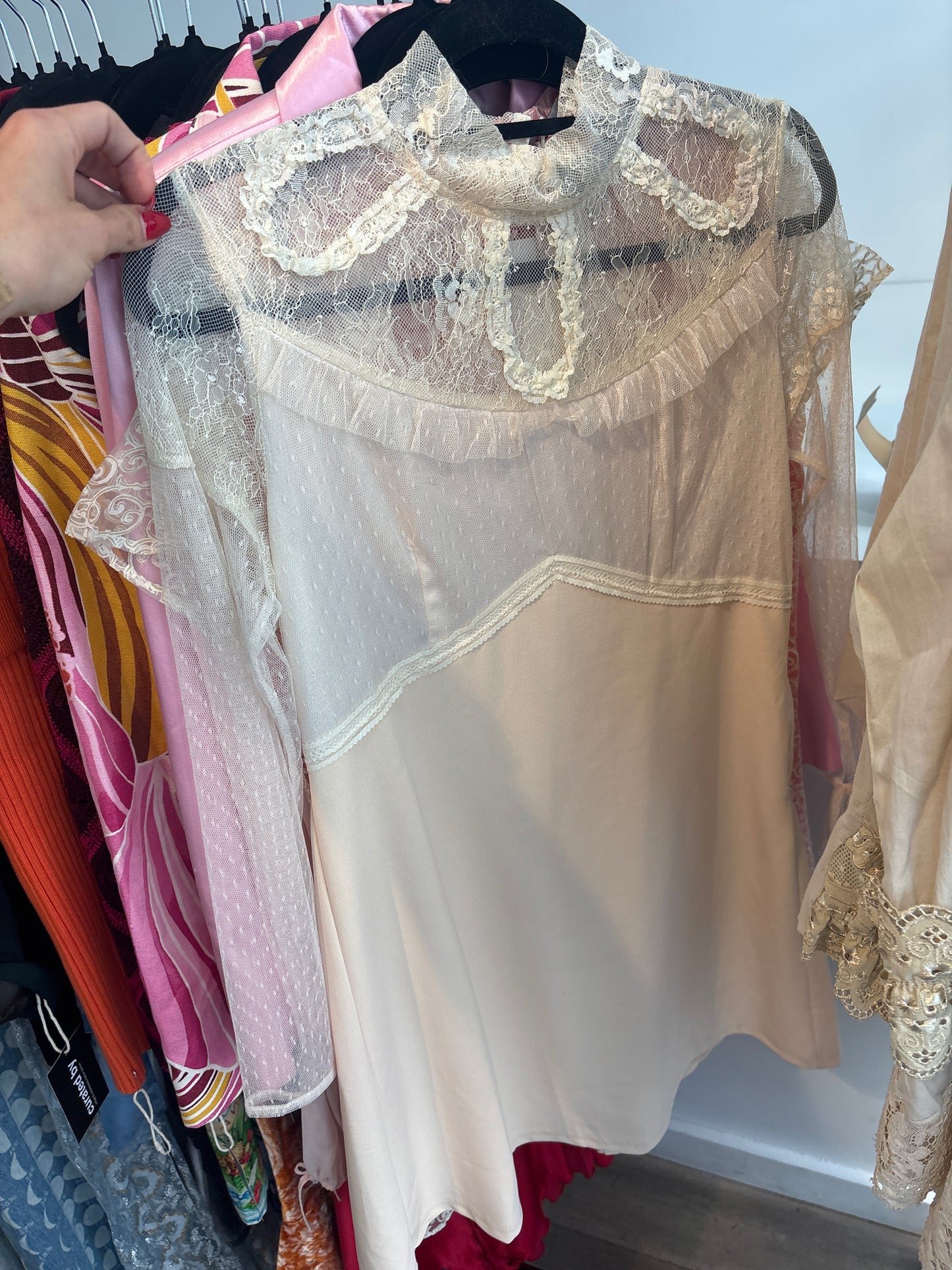 36. VINTAGE LACE DRESS