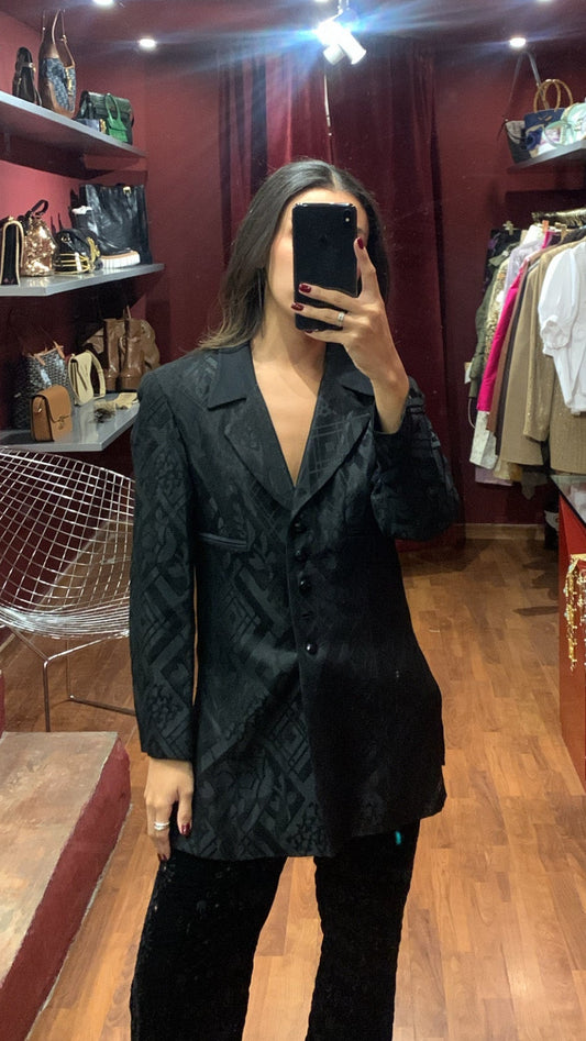 LONG JACKET WITH MULTI BOTTONS