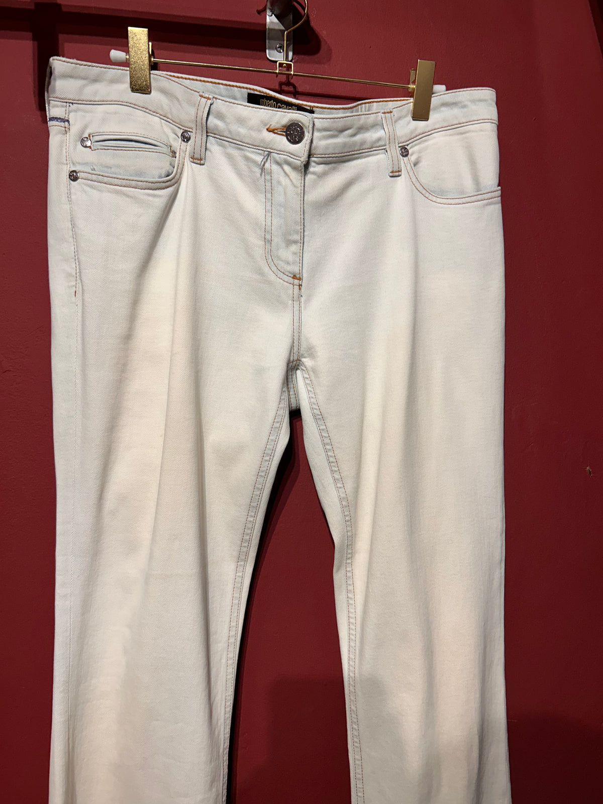 ROBERTO CAVALLI LIGHT BLUE DENIM