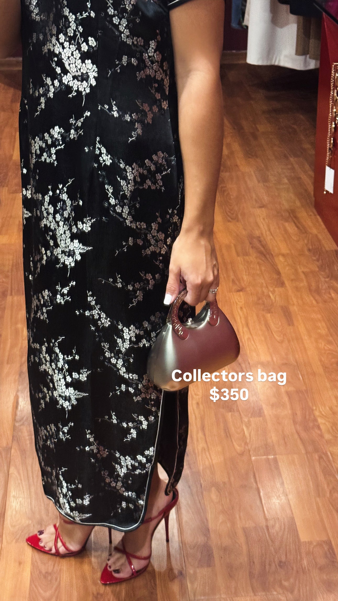 CHINESE BLACK DRESS