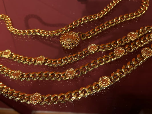 MULTI CHAIN GOLDEN BLET
