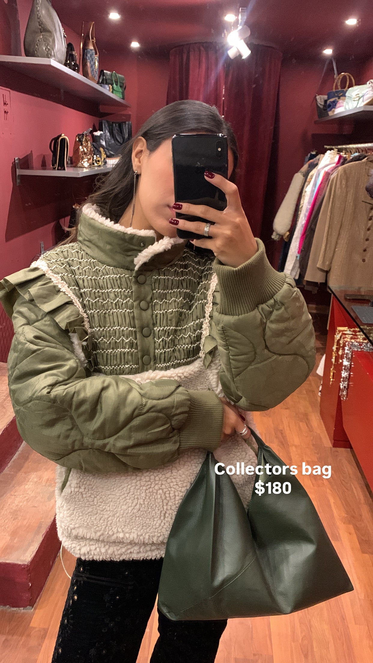 SEA NEW YORK x GUCCI VAULT FUR VESTE