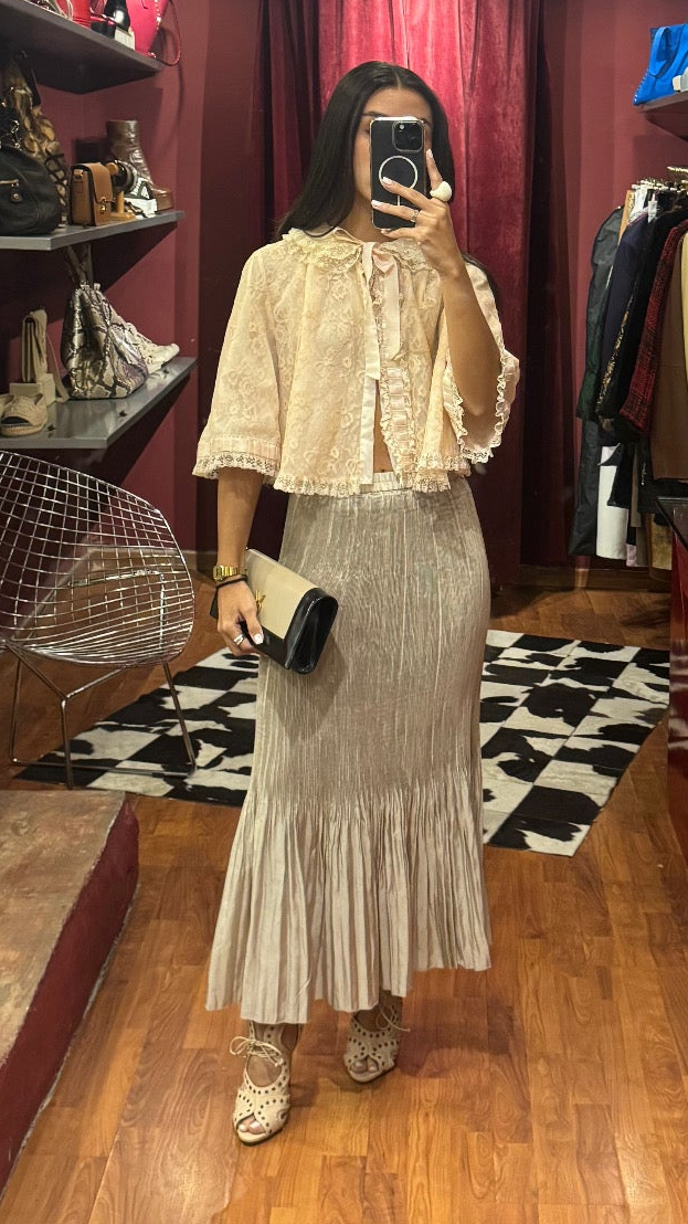VINTAGE ROMaNTIC LACE BOLERO