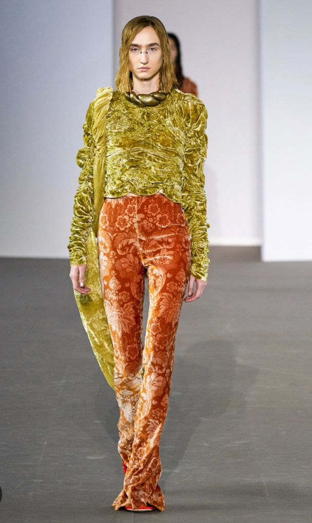 14. ACNE STUDIOS VELVET FALL 2020 TROUSERS