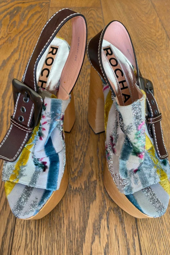 8. ROCHA PLATFORSM SANDALS