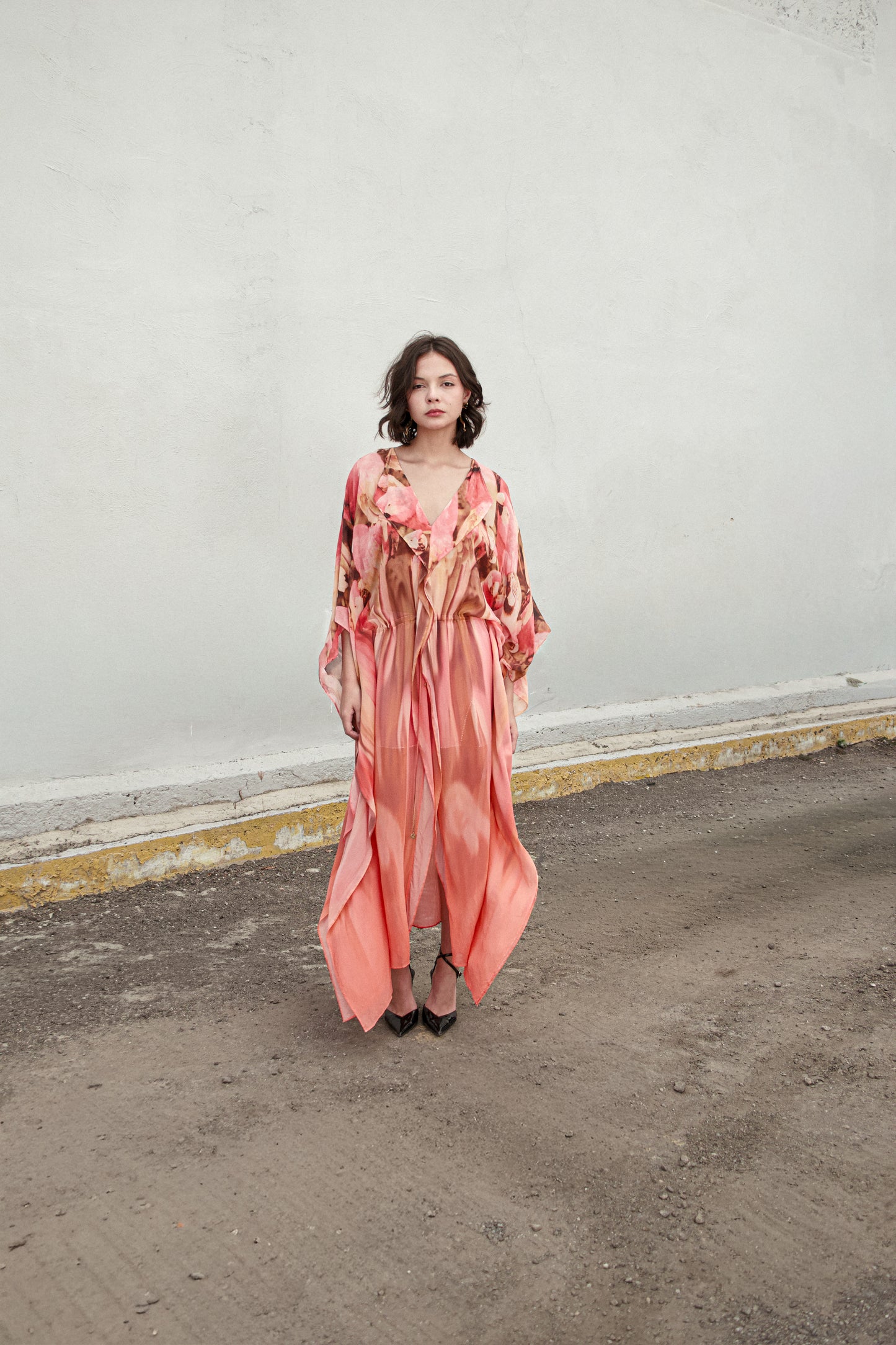 ESCADA VINTAGE KAFTAN DRESS