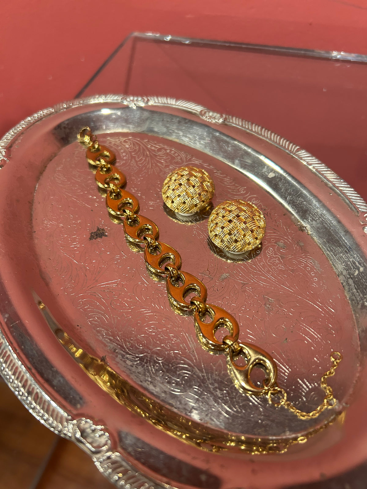 VINTAGE GOLD CHAIN BRACELET
