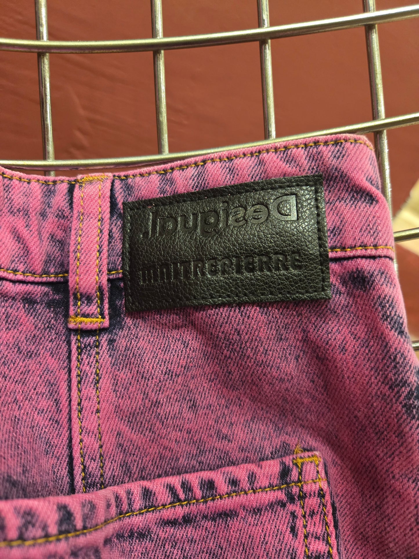 DESIGUAL BLEACHED OVERSIZED DENIM