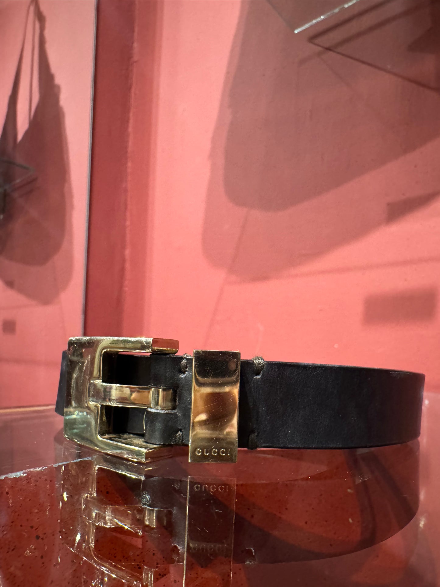 GUCCI CLASSIC LEATHER BELT