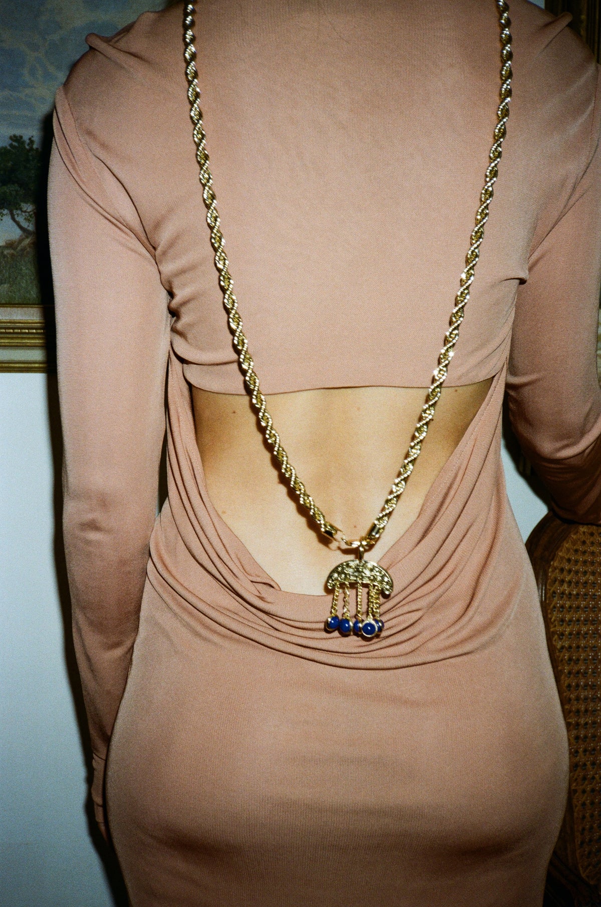ALEXANDER WANG OPEN BACK DRESS