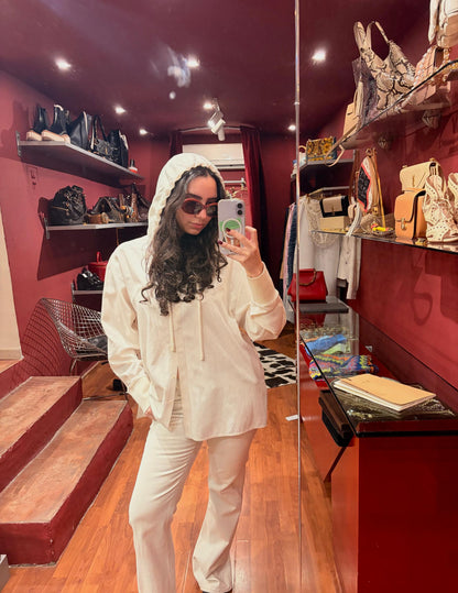 LOEWE LOGO HOODIE OVERSHIRT