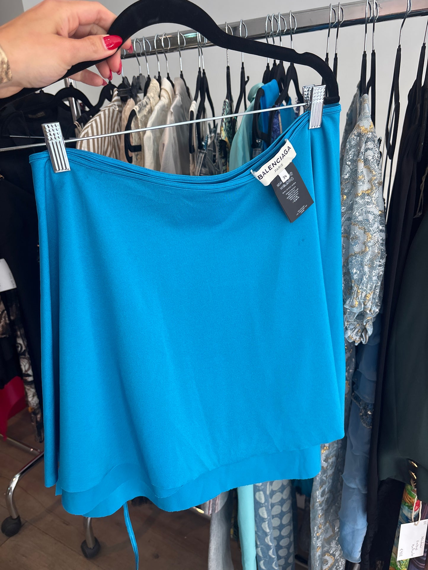 28. BALENCIAGA PAREO SKIRT