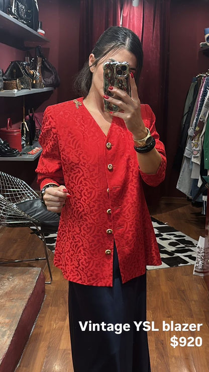 YVES SAINT LAURENT VINTAGE JACKET 80S