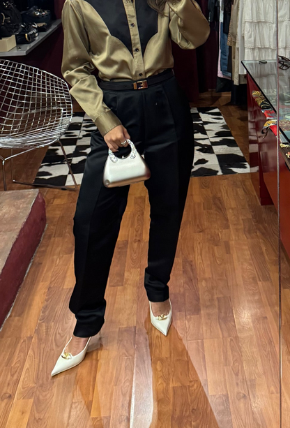 ALBERTA FERRETI TUXEDO PANT