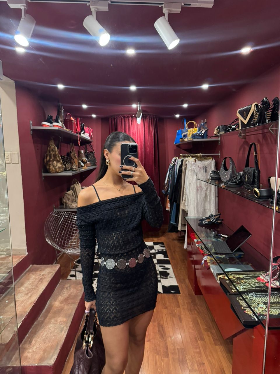 MISSONI LONG SLEEVED ICONIC MISSONI DRESS/TOP