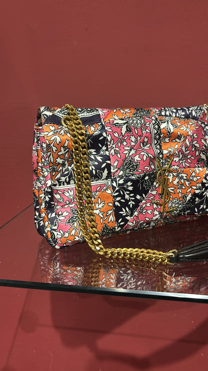 SAINT LAURENT PINK KATE FOULARD