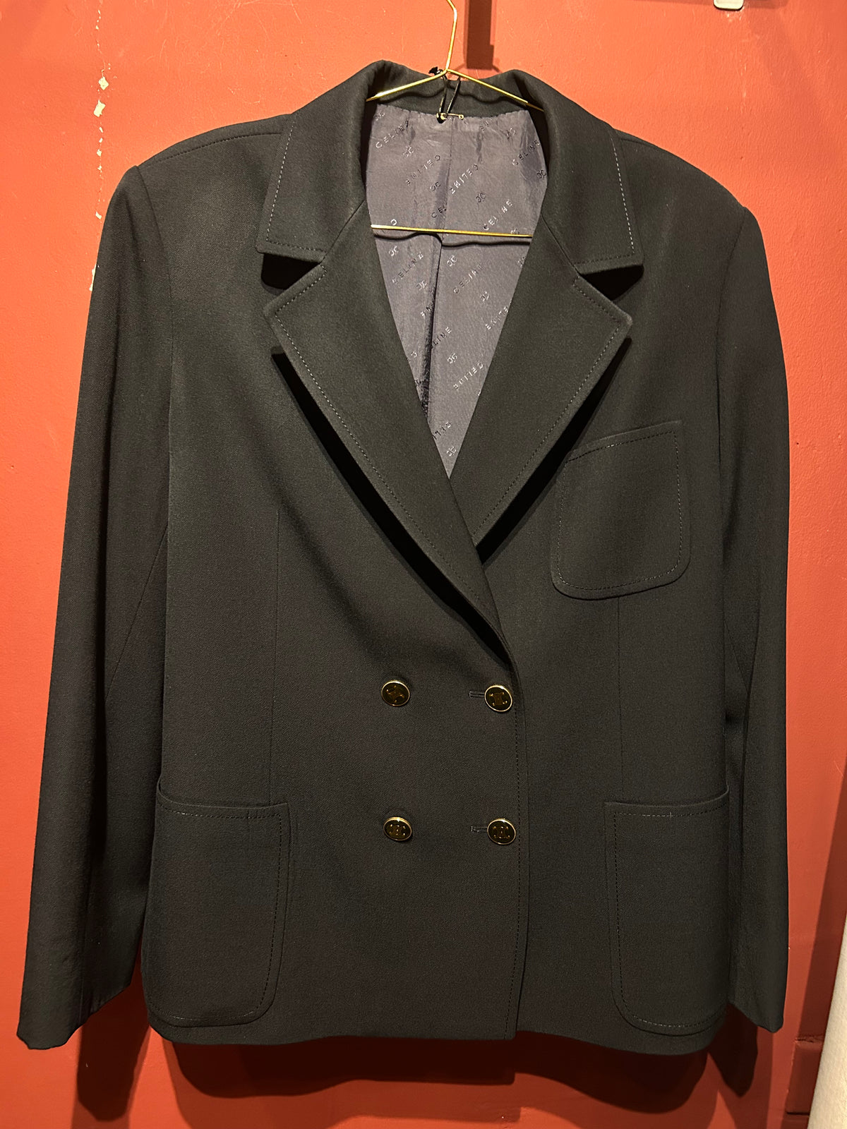 CELINE ICONIC TRIOMPHE BLAZER