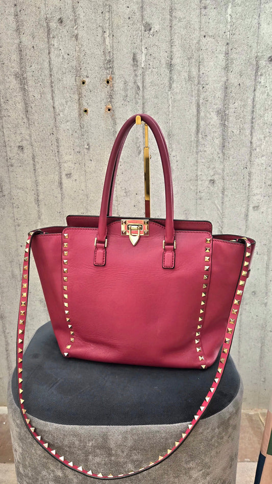 VALENTINO ROCKSTUD TOTE BAG