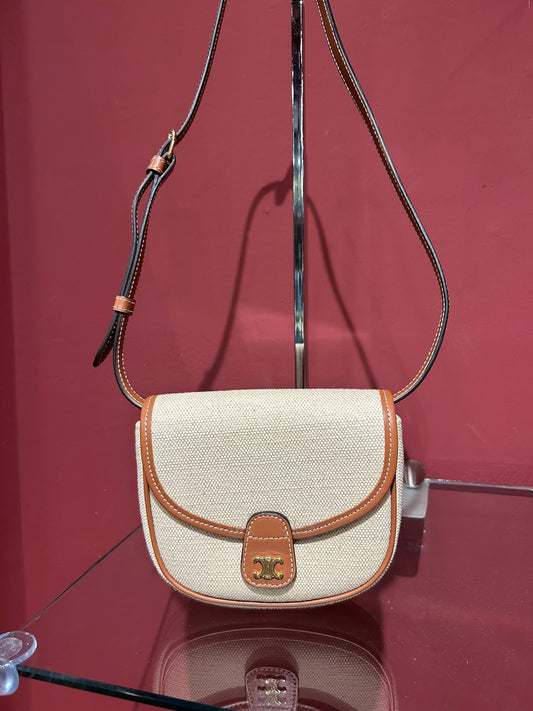 CELINE MINI BESACE CLEA TRIOMPHE BAG