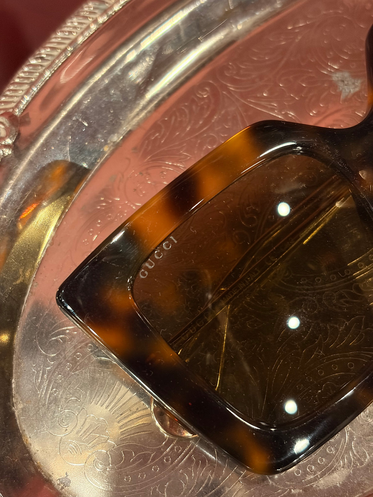 GUCCI TORTOISE SUNGLASSES