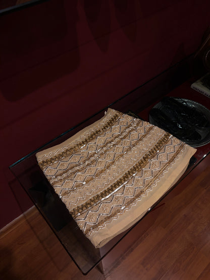 LA PERLA EMBROIDERED BEADS MINI SKIRT