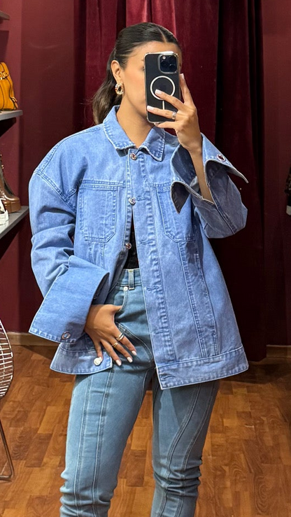 EDITED DENIM OVERSHIRT/JACKET