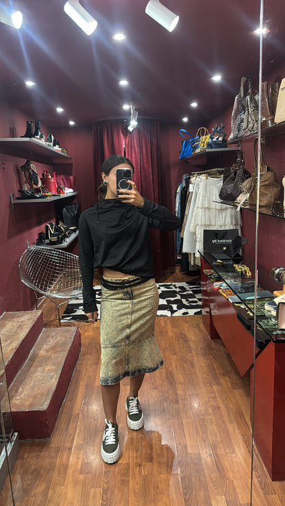 LOUIS VUITTON HIGH-NECK SWEATER SHIRT