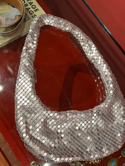 METALLIC HOBO BAG
