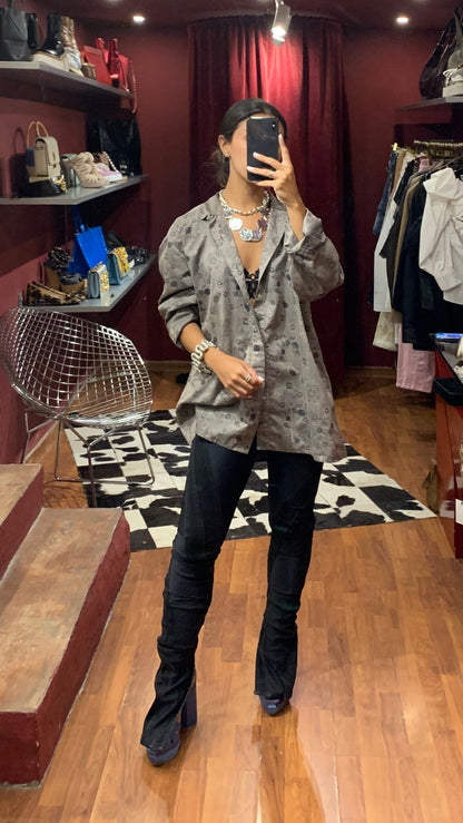 CHINESE PRINT SHIRT
