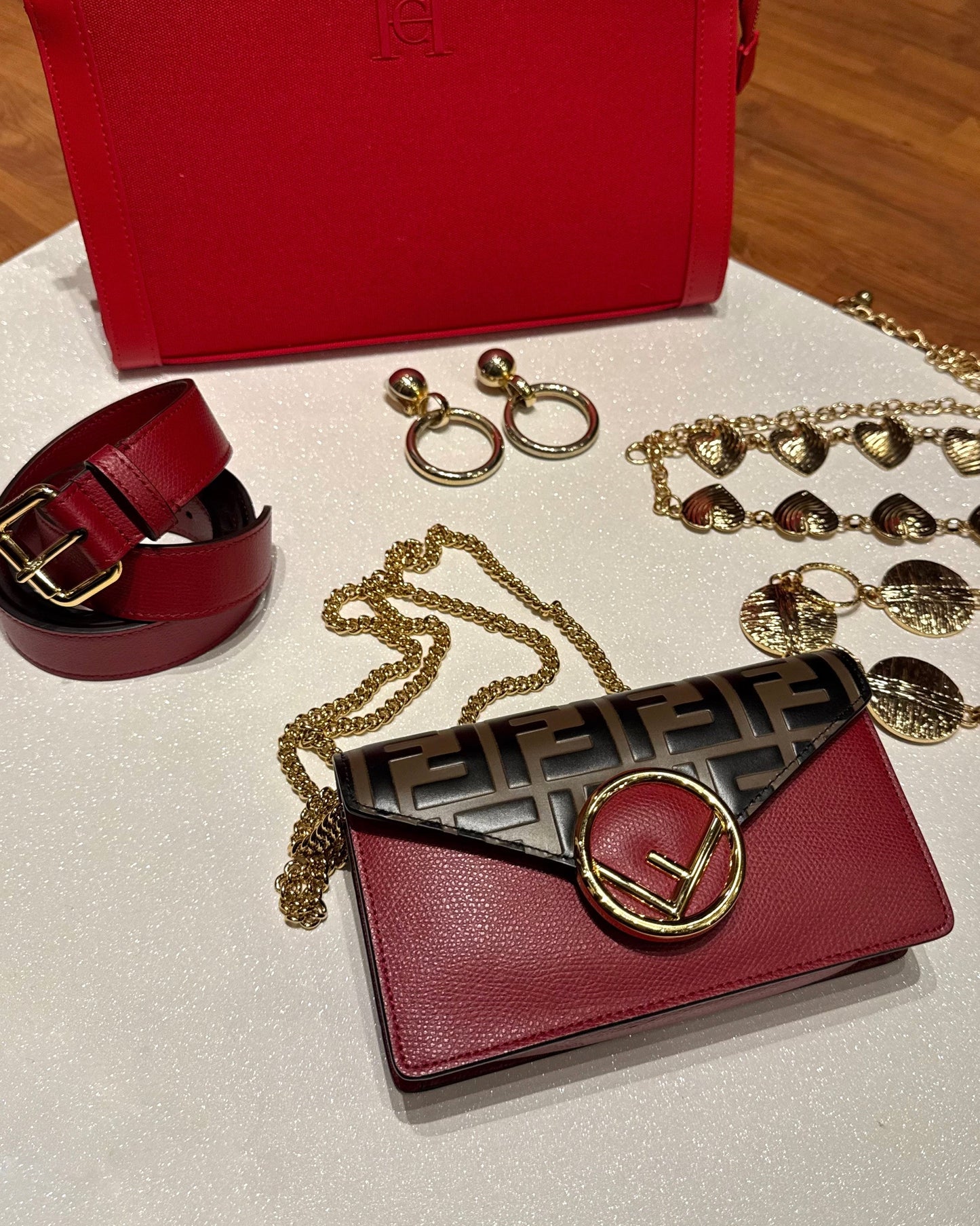 FENDI MINI KAN L - BELT & CHAIN BAG