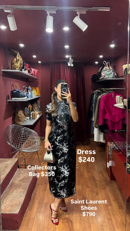CHINESE BLACK DRESS