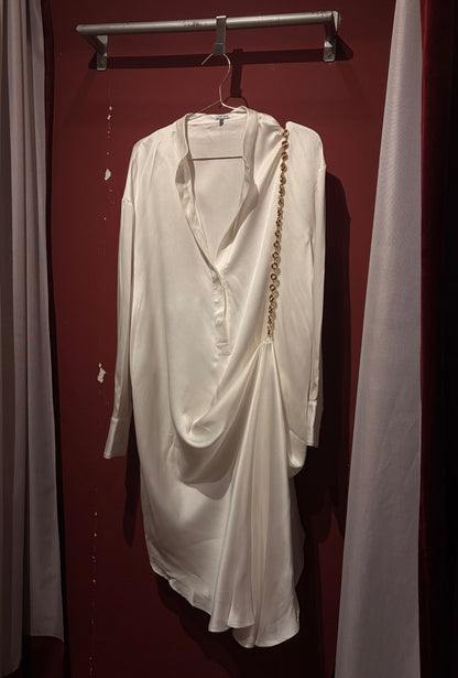 LOEWE RUNWAY FALL/ WINTER 2023 SILK DRAPE