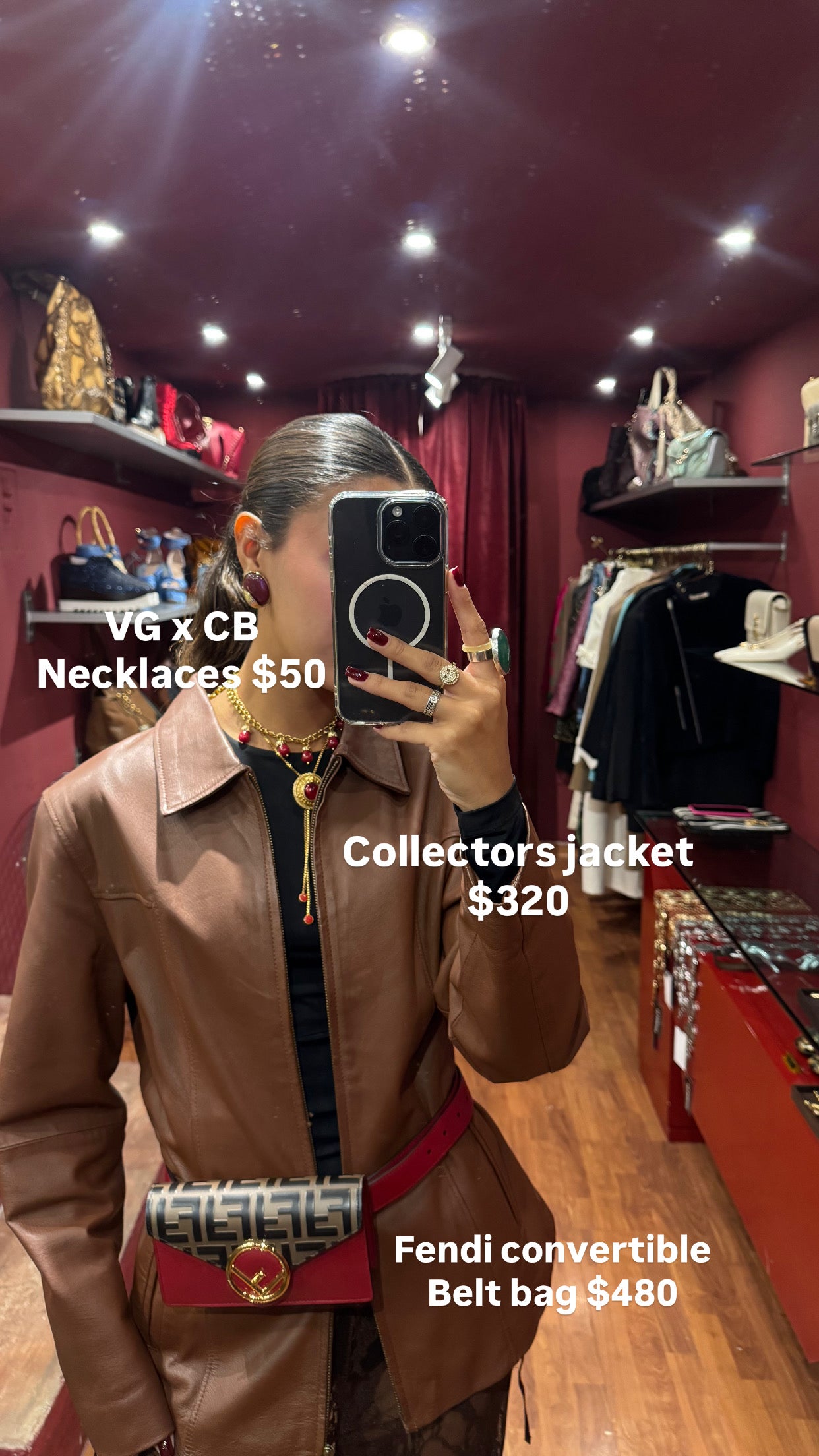 LEATHER JACKET WITH ZIPPER