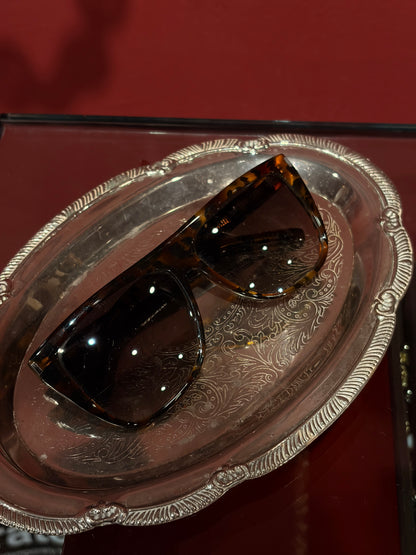 SAINT LAURENT OVERSIZED MASK SUNGLASSES
