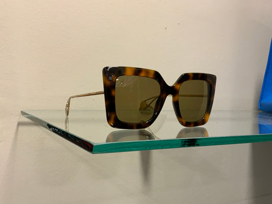 GUCCI TORTOISE SUNGLASSES