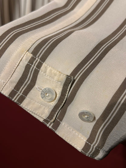 LOEWE VINTAGE SILK BLOUSE LINES