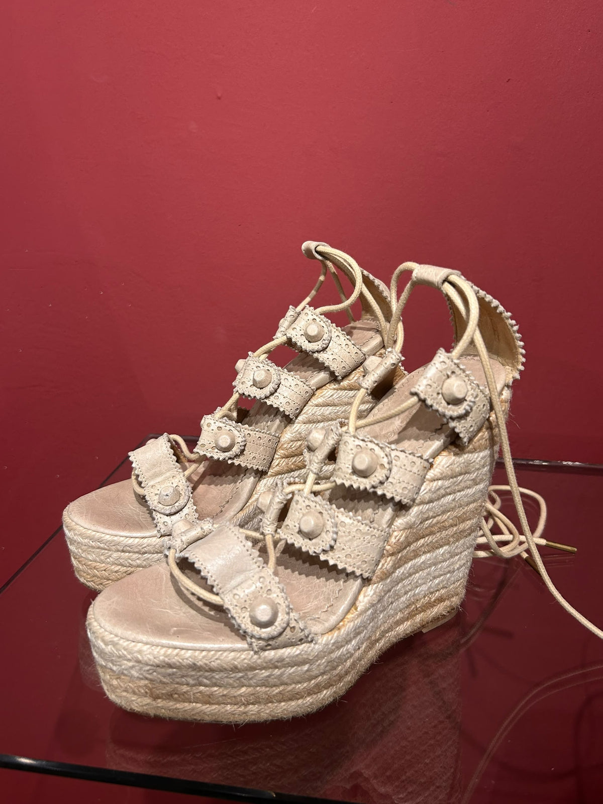 BALENCIAGA CITY ESPADRILLE (37)