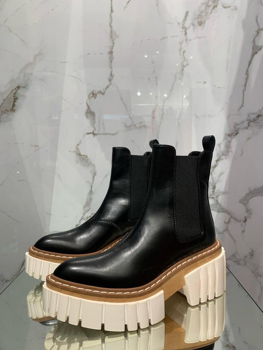 STELLA MCCARTNEY PLATFORM BOOTS- SIZE 38