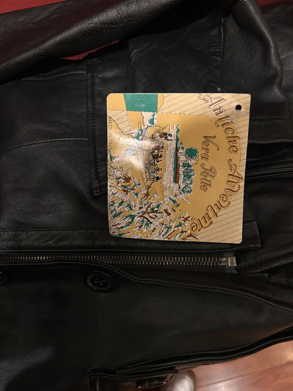 4 POCKETS LEATHER JACKET