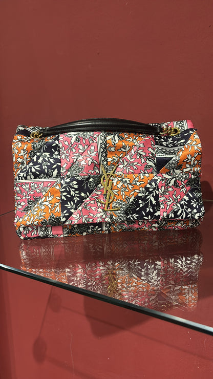 SAINT LAURENT PINK KATE FOULARD