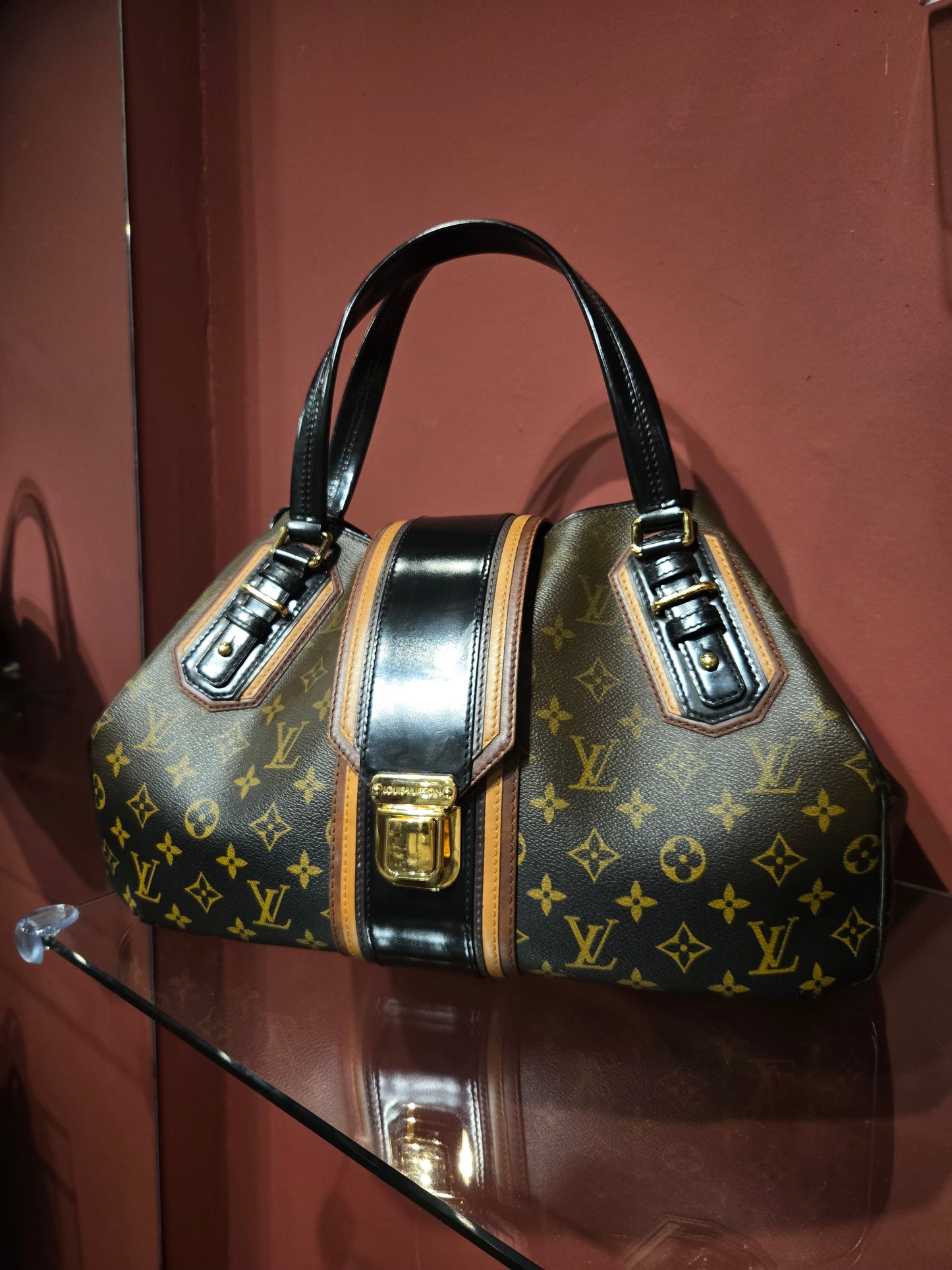 LOUIS VUITTON GRIET MIRAGE LEATHER BAG