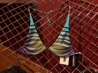 JEAN PAUL GAULTIER MORPHING BLUE BIKINI TOP