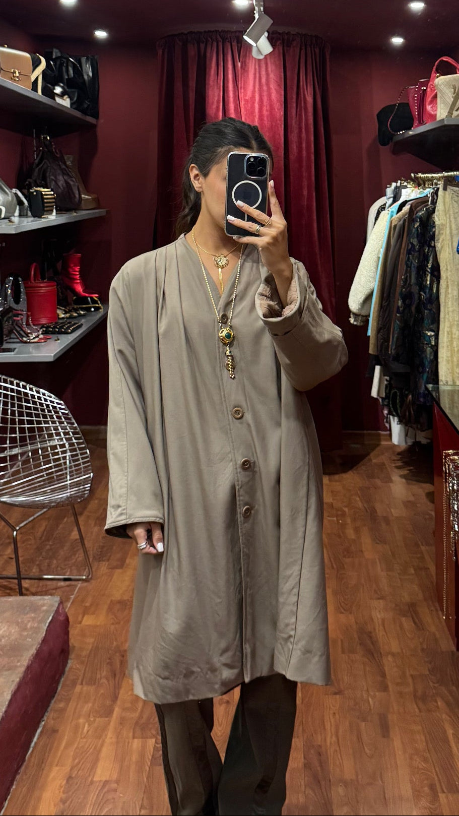 MARINA RINALDI JAPANESE STYLE COAT