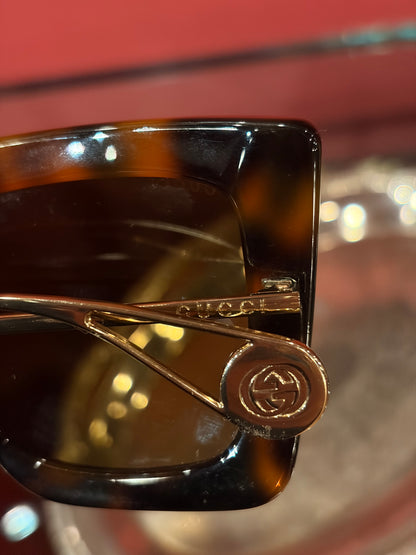GUCCI TORTOISE SUNGLASSES