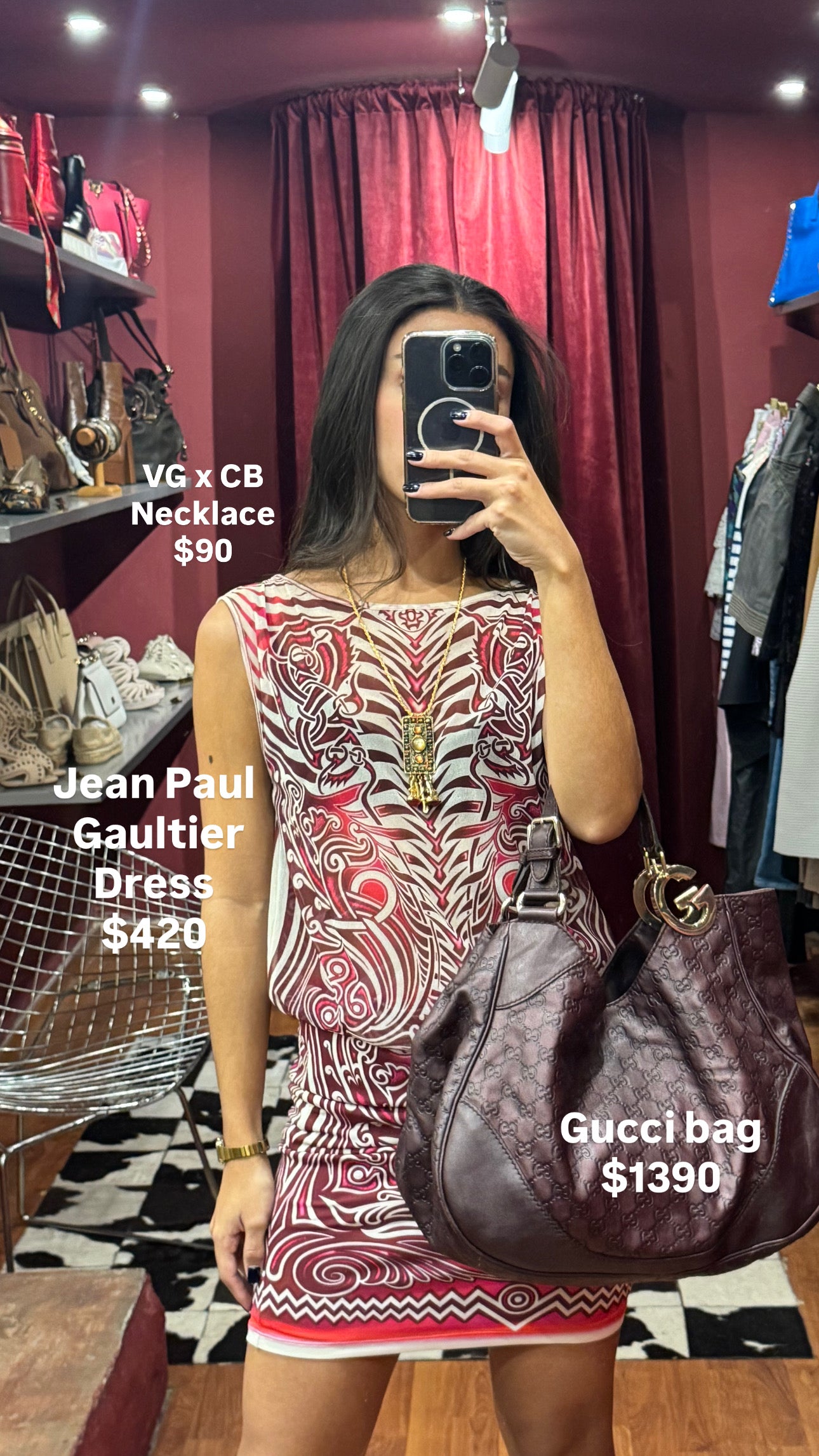 JEAN PAUL GAULTIER VINTAGE 90s MESH TRIBAL DRESS