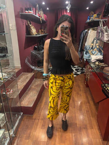 DOLCE AND GABBANA BANANNA PRINT DENIM - RUNWAY