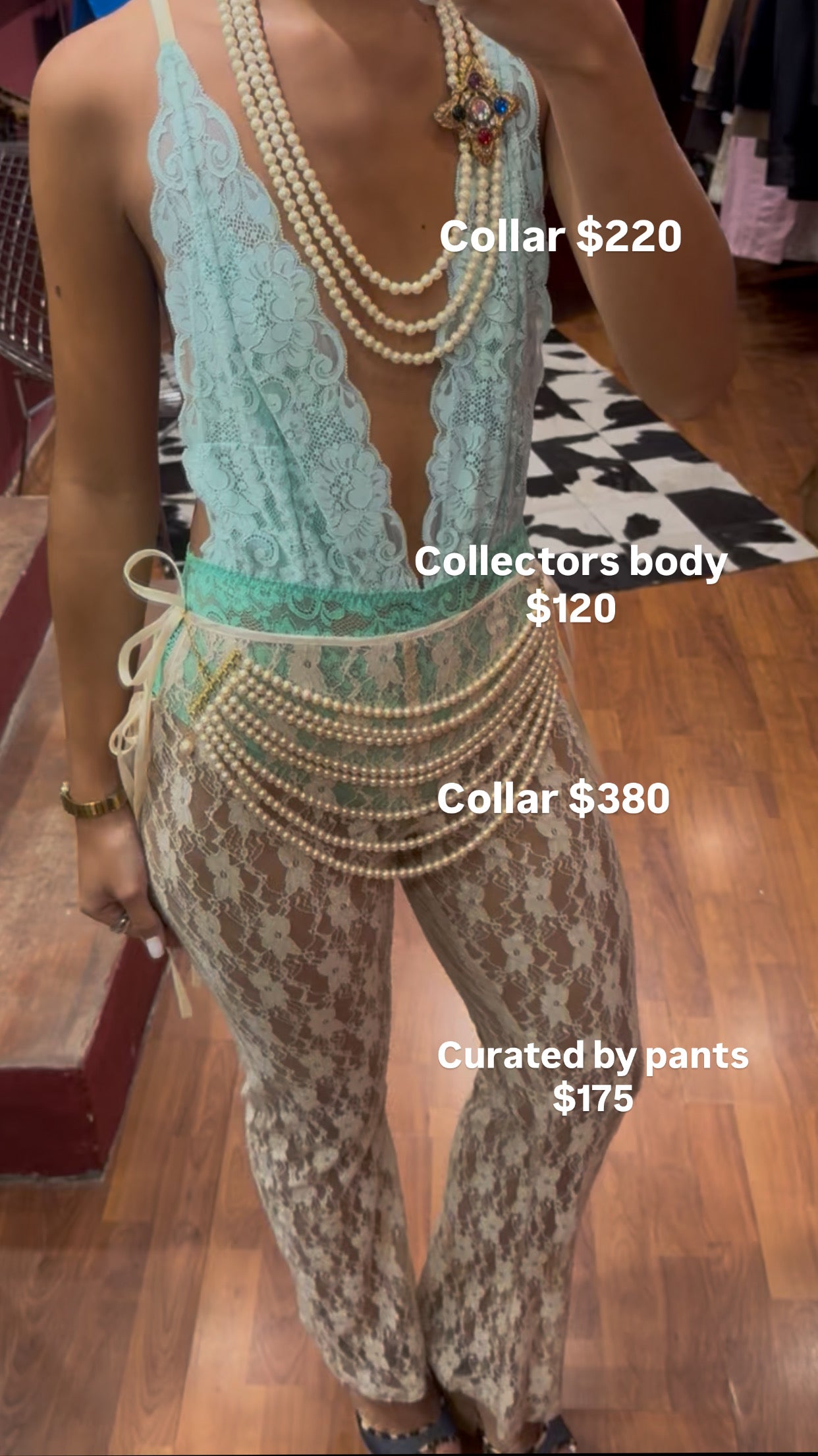 CURATED BY DESIGN - LACE PANT