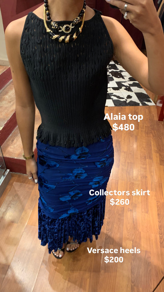 ALAIA FITTED TOP